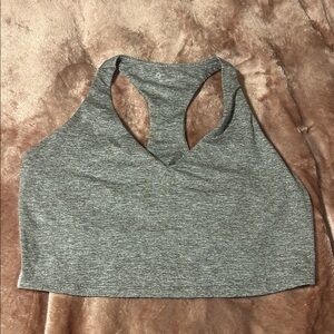 Gray Athletic Tank Top